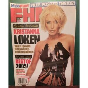 January February 2006 FHM #64 Kristanna Loken